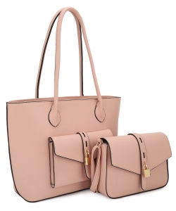 Fashion Handbag Set ZS-30638 PINK